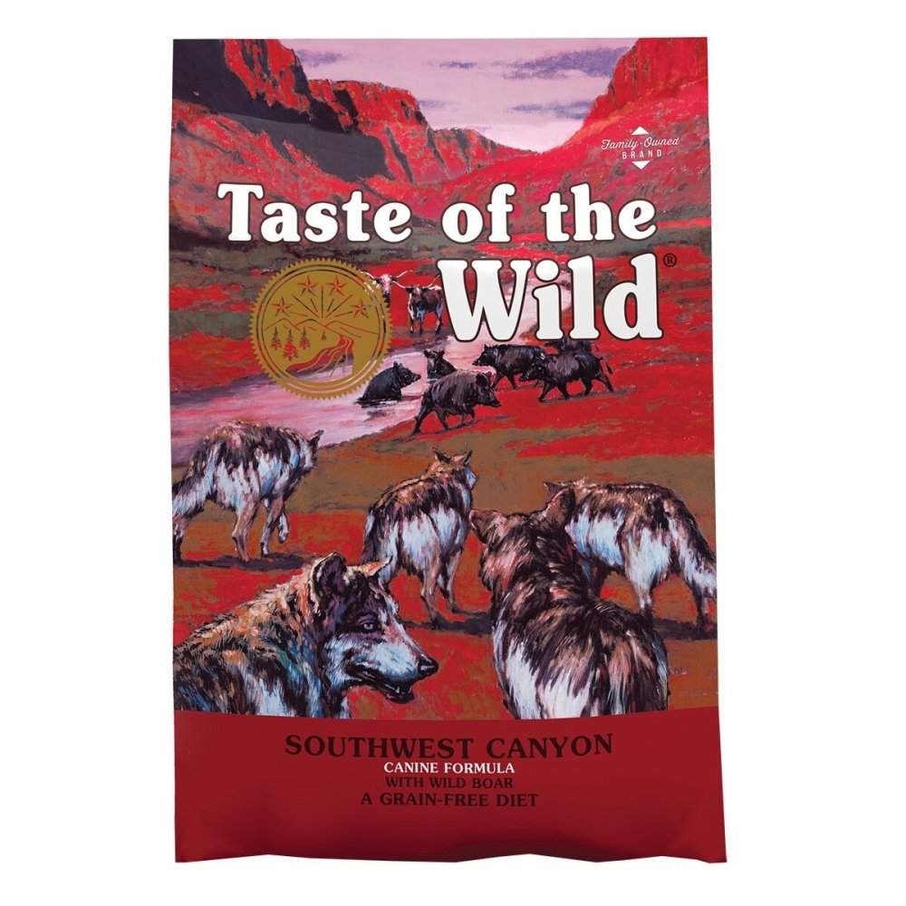 Läs mer om Taste of the Wild Canine Southwest Canyon Wild Boar (12,2 kg)