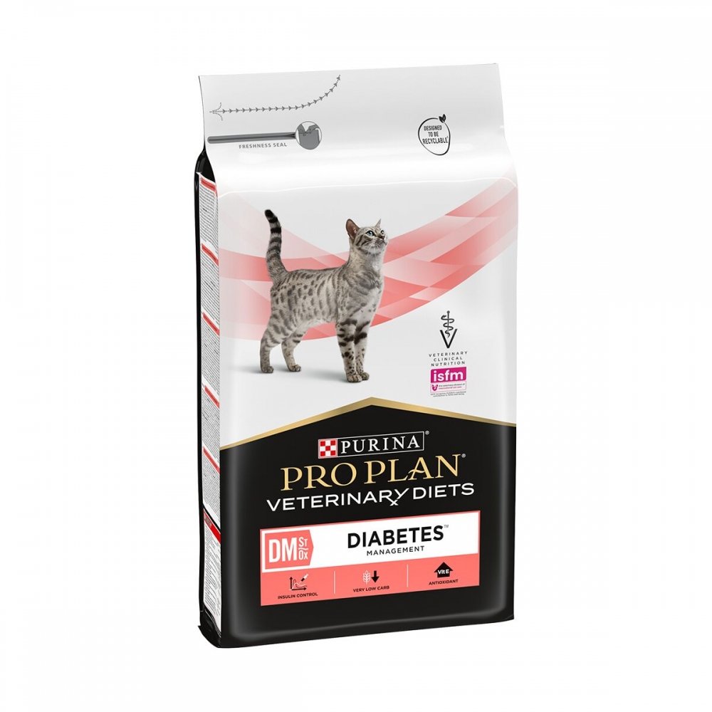Purina Pro Plan Veterinary Diets Cat DM St/Ox Diabetes Management (5 kg)
