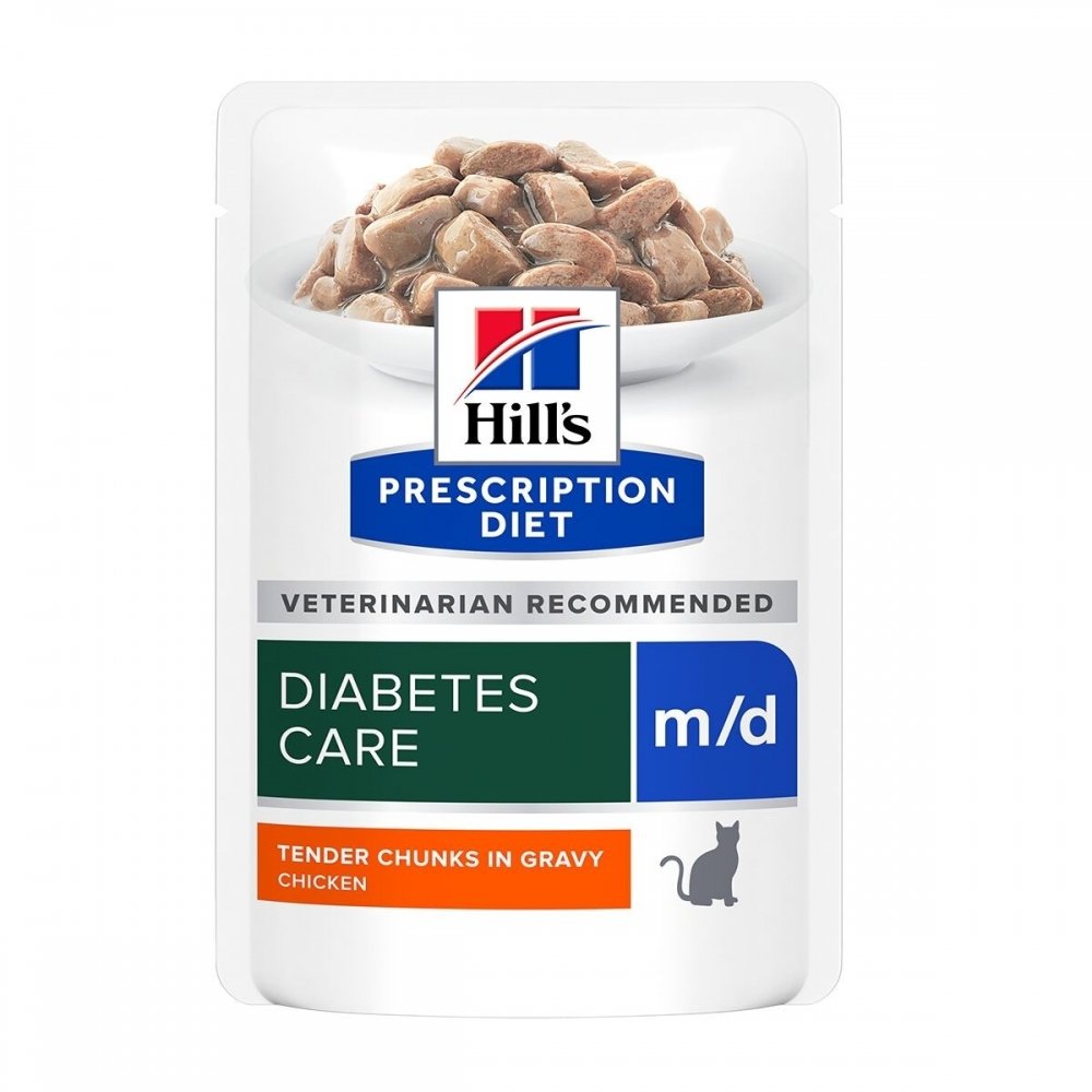 Läs mer om Hills Prescription Diet Feline m/d Diabetes Care 12x85 g