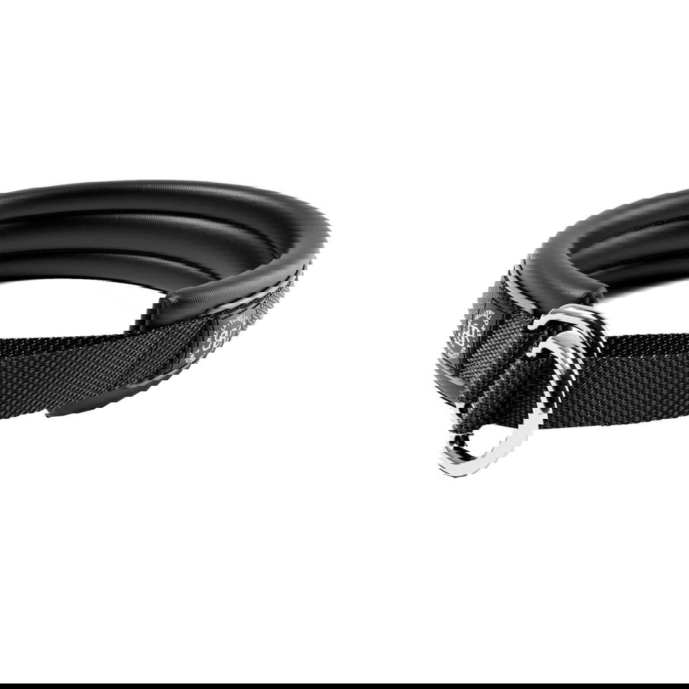 BullyBillows Hundhalsband Halvstryp Svart 3 cm (XXXS)