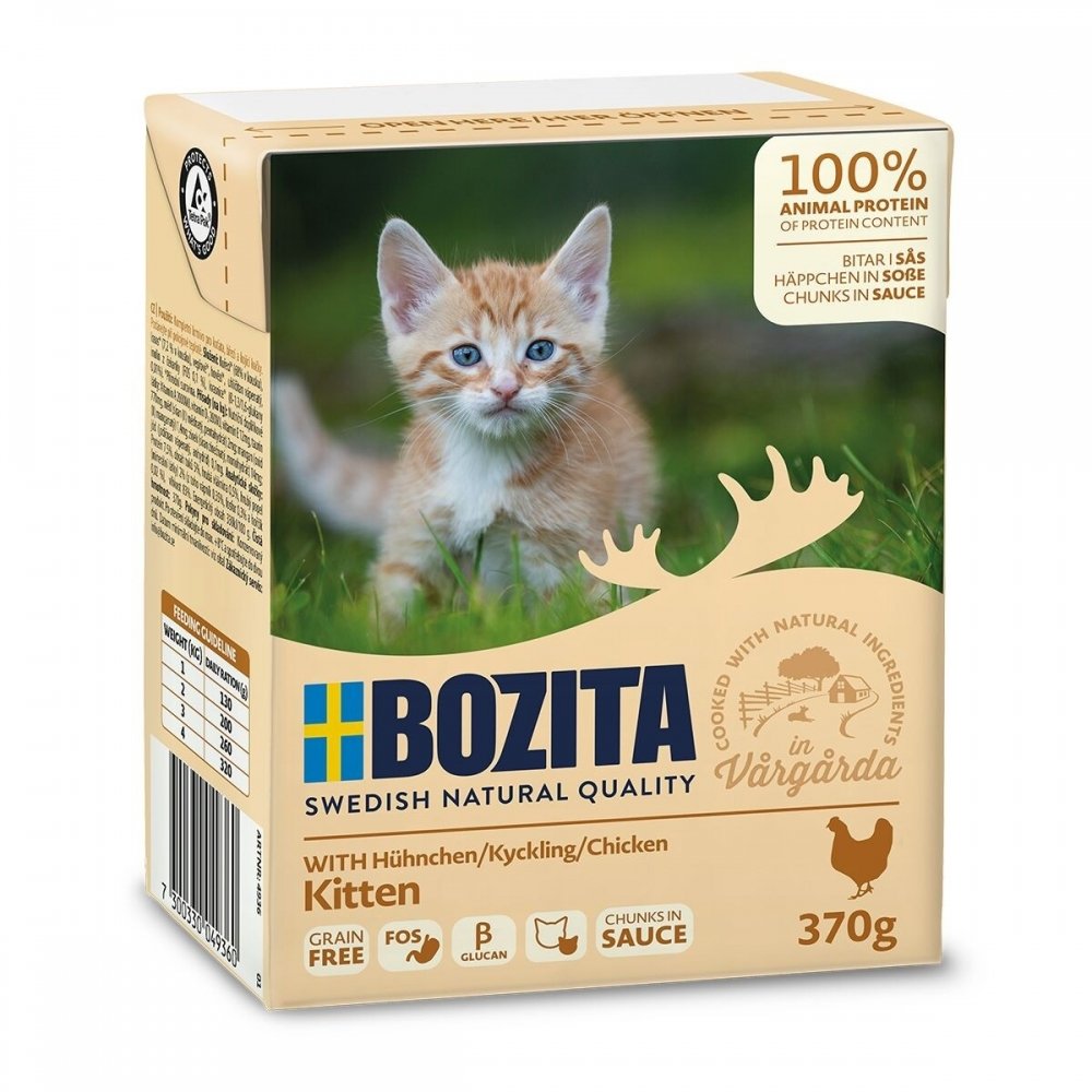 Läs mer om Bozita Kitten Kyckling 370 g