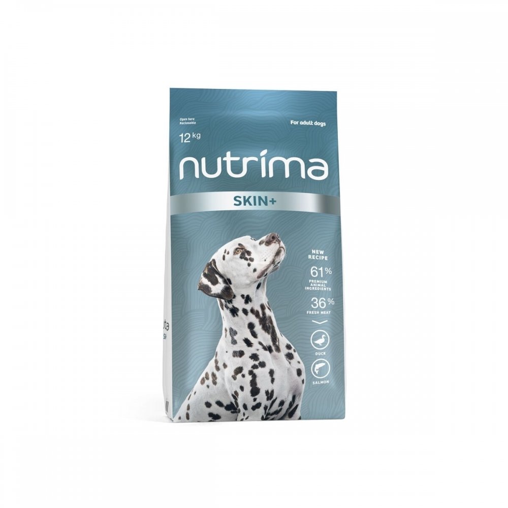 Läs mer om Nutrima Dog Adult Skin+ (12 kg)
