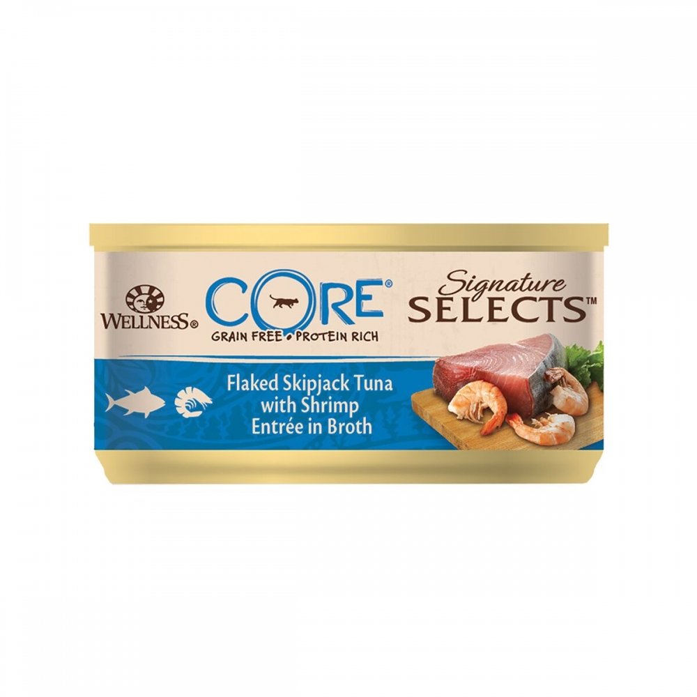 Core Petfood CORE Cat SS Tuna & Shrimp Flaked 79 g