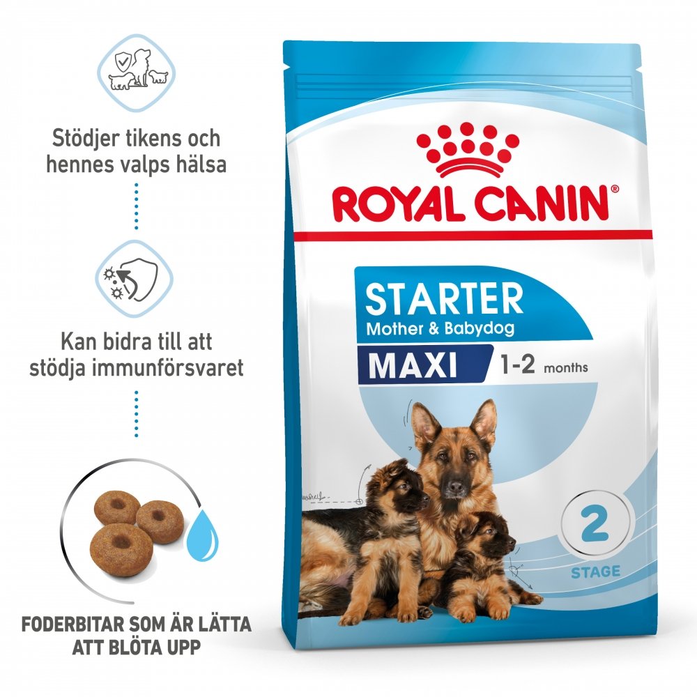 Läs mer om Royal Canin Maxi Starter (15 kg)