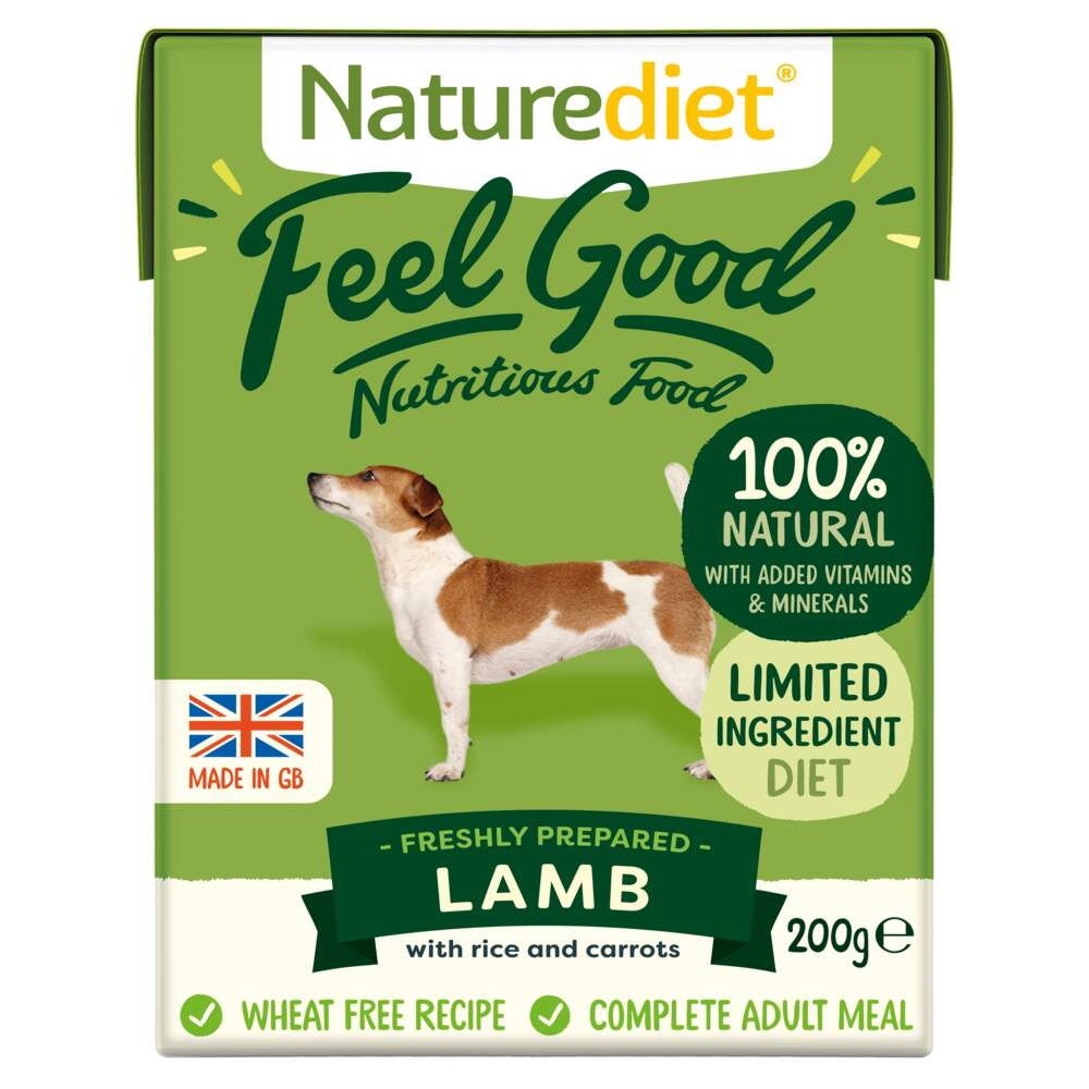 Naturediet Feel Good Lamm (390 gram)