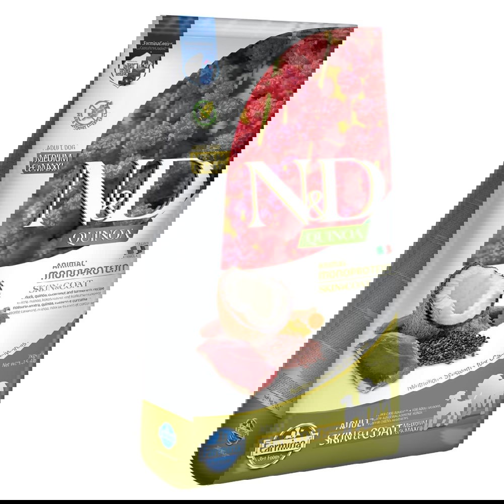 Farmina N&D Dog Quinoa Skin & Coat Duck & Coconut M/L (7 kg)