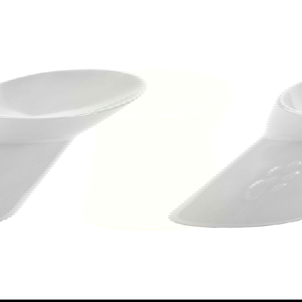 Scruffs Icon Upphöjd keramisk Matskål för Katter Grå