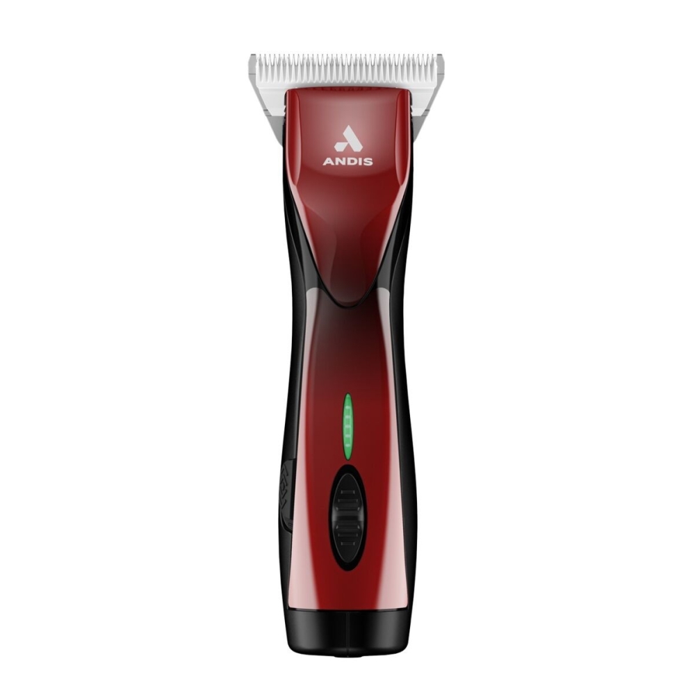 Andis Pulse ZR II Wide Klippmaskin Röd