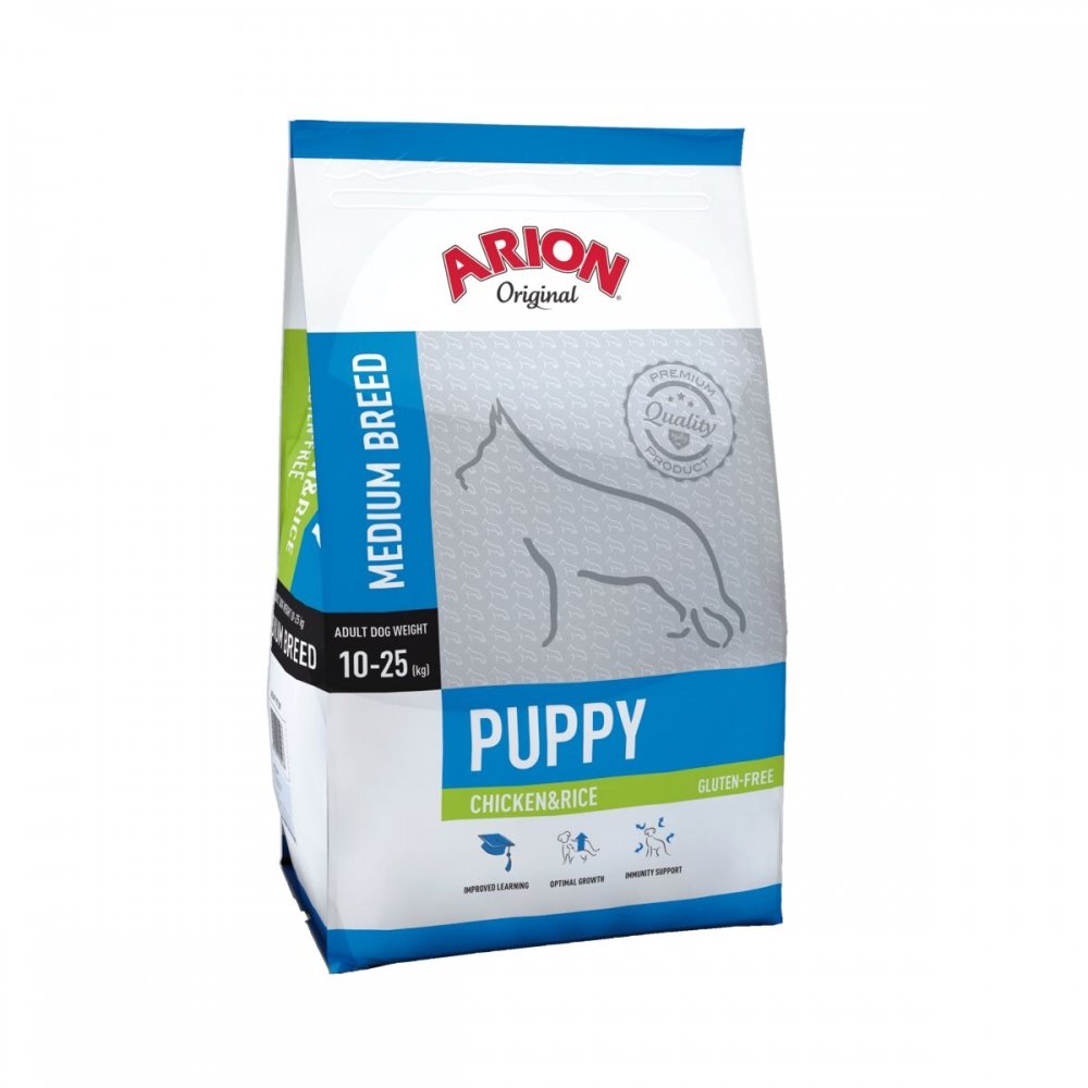Arion Puppy Medium Breed Chicken & Rice (12 kg)