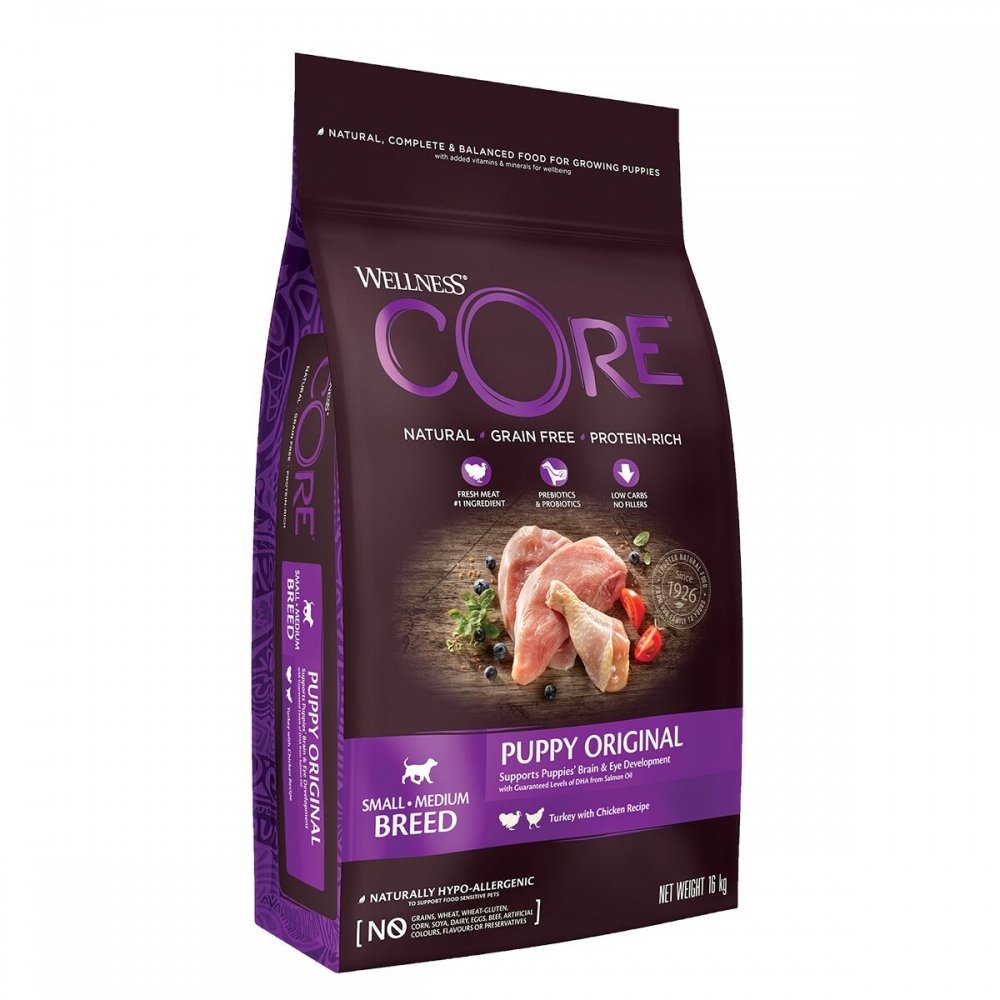 CORE Dog Puppy Small and Medium Chicken and Turkey (16 kg)