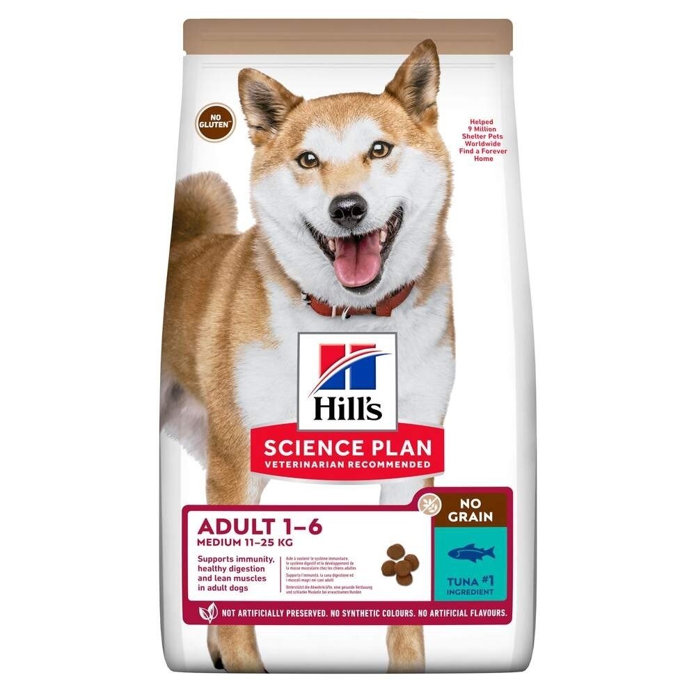 Hill's Science Plan Dog Adult No Grain med Tonfisk (25 kg)