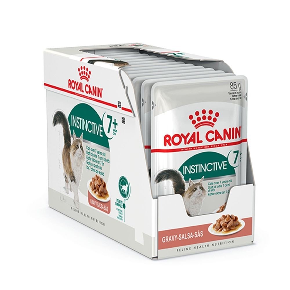 Läs mer om Royal Canin Instinctive +7 Gravy Wet (12x85g)