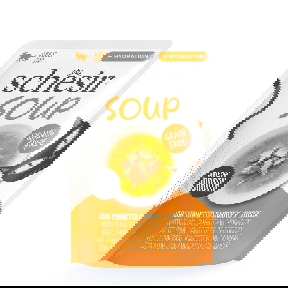 Schesir Tuna & Pumpkin in Soup 40 g