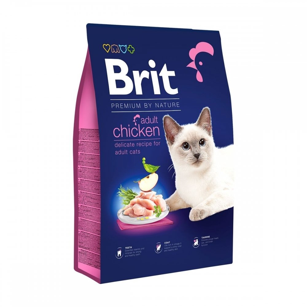 Brit Premium By Nature Cat Adult Chicken (8 kg)