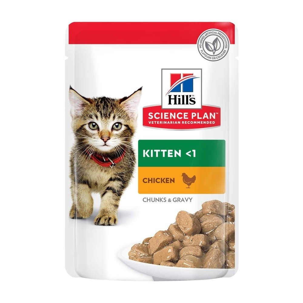 Alternativ bild 1 för Hill's Science Plan Kitten Chicken & Turkey 12x85 g