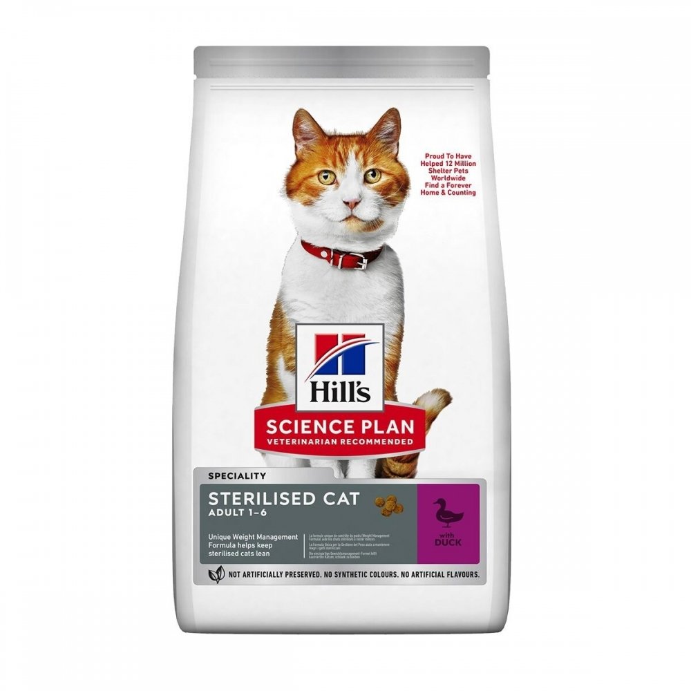 Hill’s Science Plan Cat Adult Sterilised with Duck (7 kg)