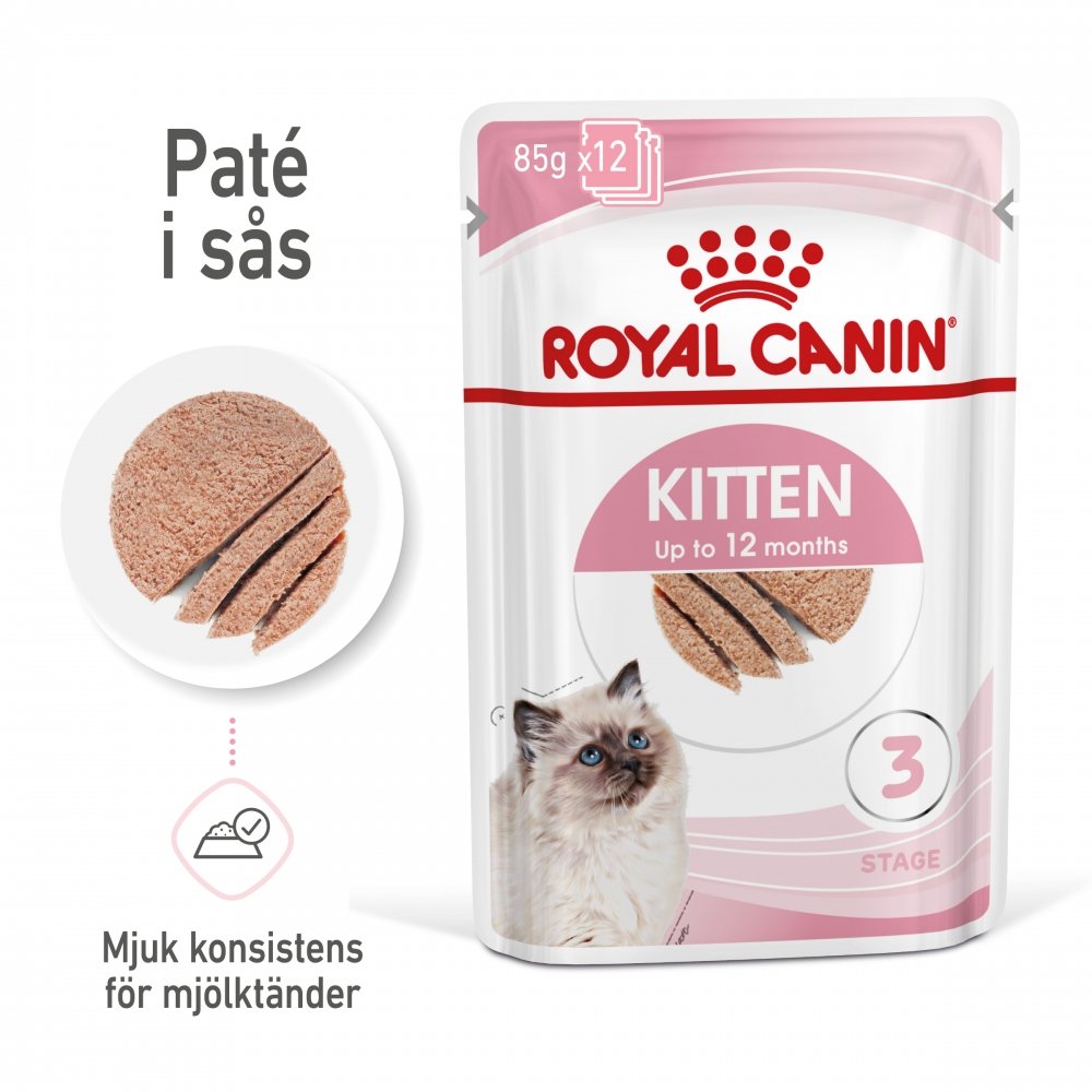 Läs mer om Royal Canin Kitten Loaf 12x85 g