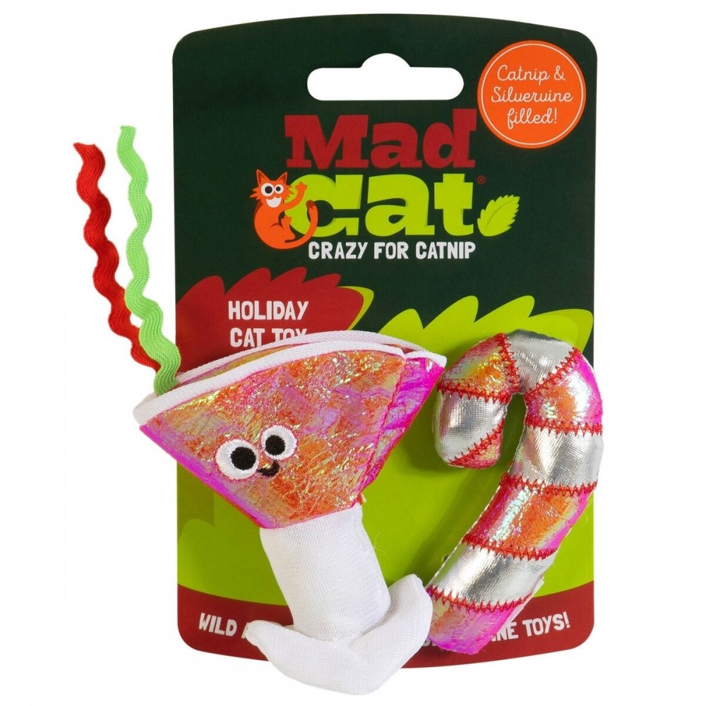 MadCat Holiday Peppurrmint Meowtini & Polkagris 2-pack