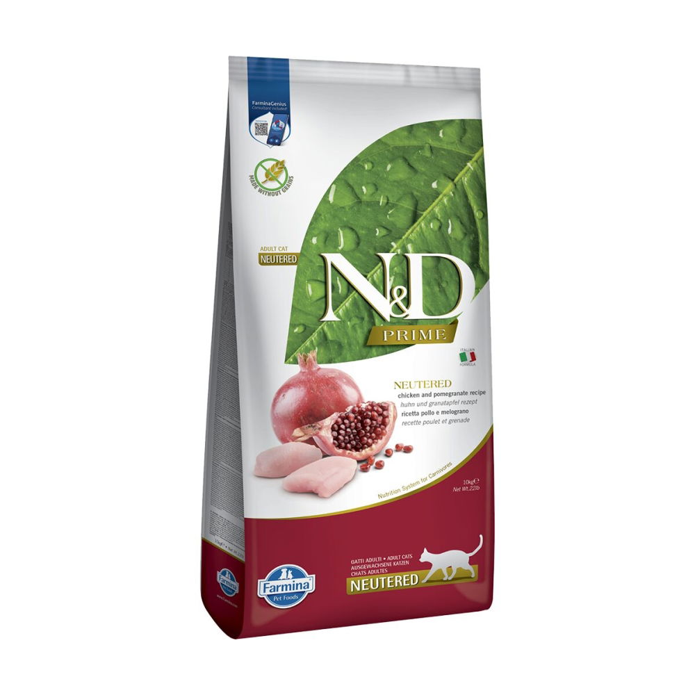 Alternativ bild 1 för Farmina Pet Food N&amp D Prime, Adult, Chicken, Pomegranate, 5kg, spannmålsfritt, smakfritt foder, inklusive antioxidanter