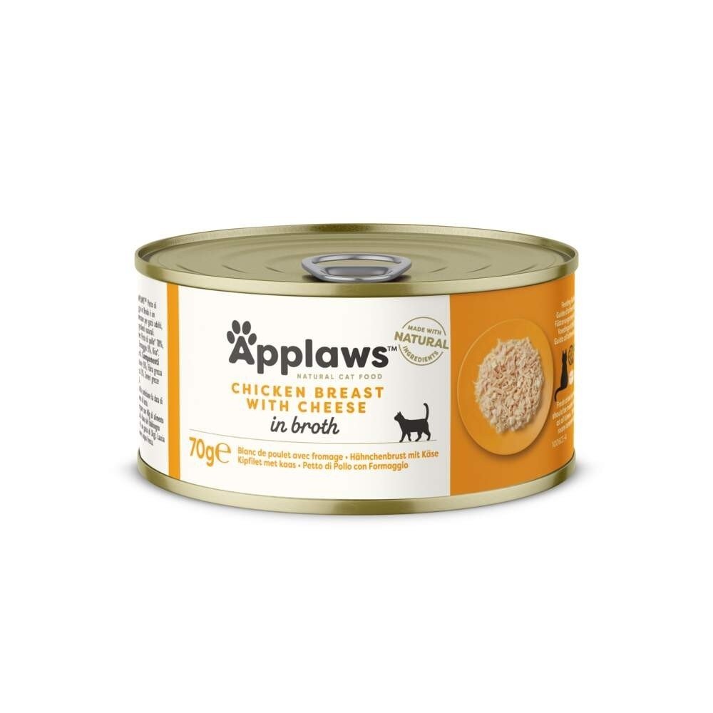 Applaws Chicken Breast&Cheese Konserv (70 gram)