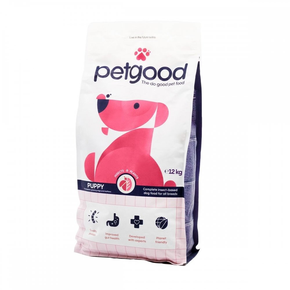 Petgood Puppy & Junior Insektsfoder (12 kg)