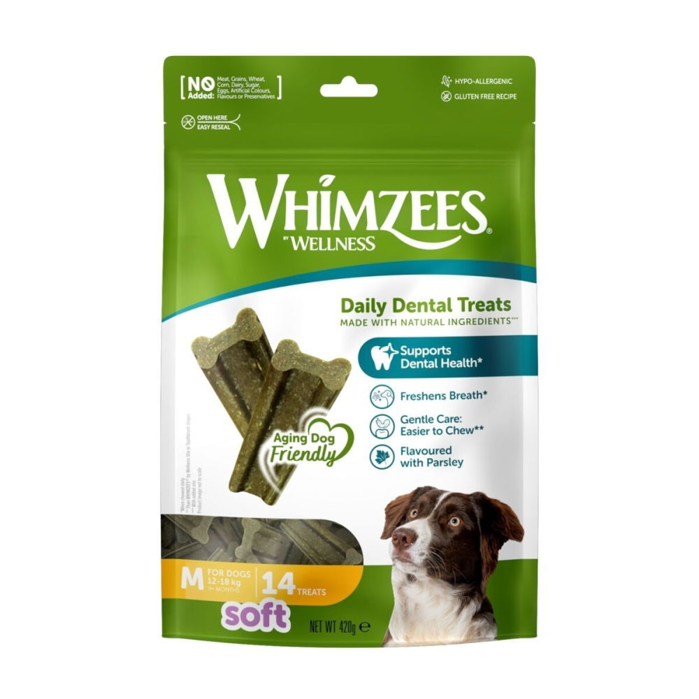 Whimzees Soft Dentaltugg (M)