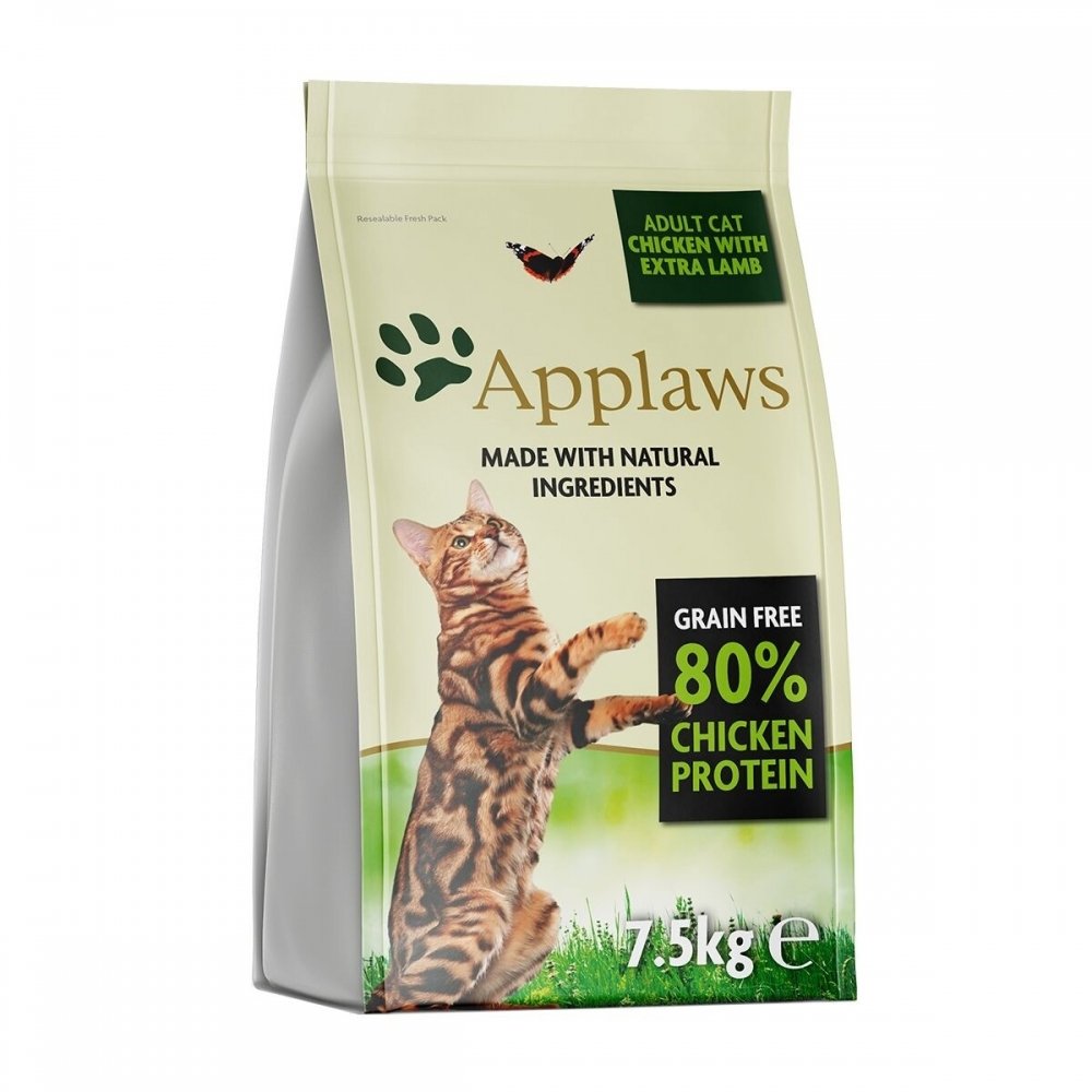 Läs mer om Applaws Adult Chicken & Lamb (7,5 kg)