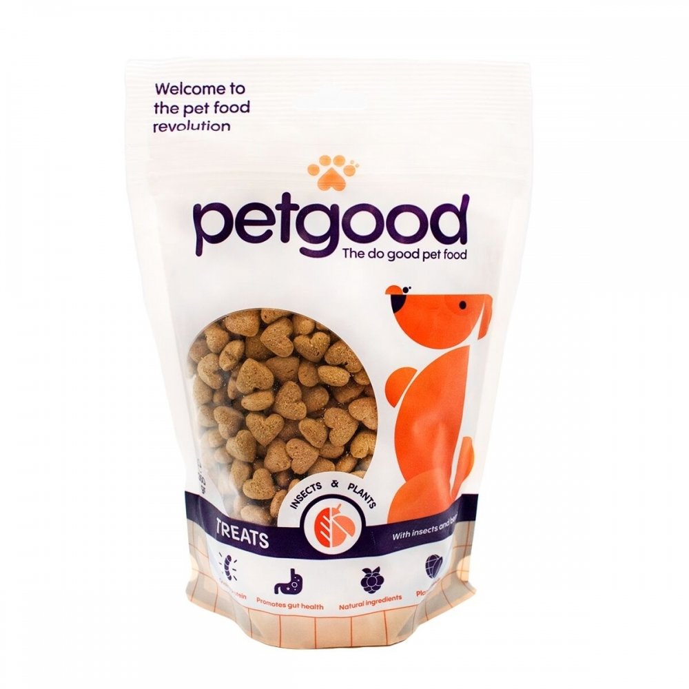 Läs mer om Petgood Dog Treats with Insect Protein (350 g)