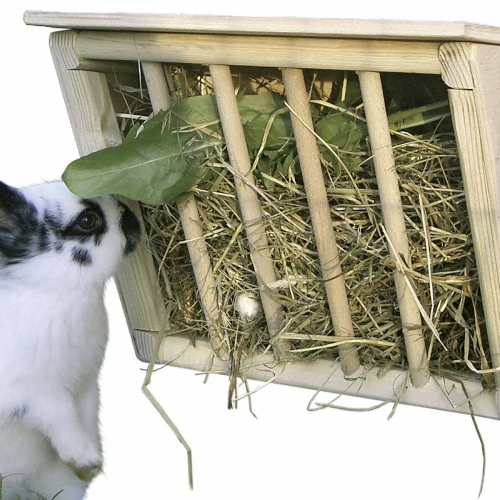 Alternativ bild 1 för Kerbl Höhäck i Trä med Lock