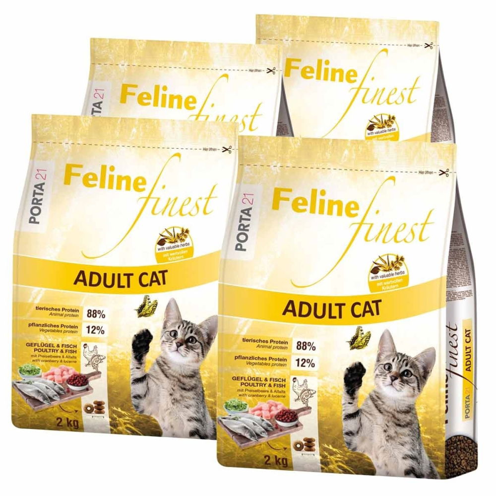 Feline Porta 21 Feline Porta21 Finest Adult Cat 4x2kg