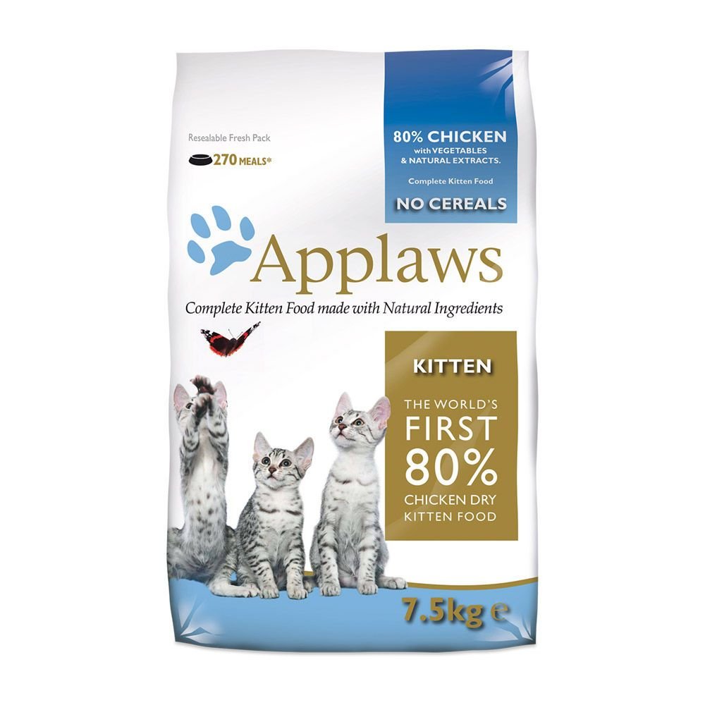 Läs mer om Applaws Kitten Grain Free Chicken (7,5 kg)