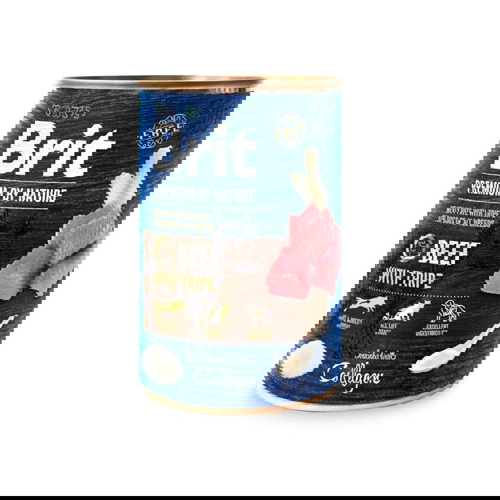 Brit Premium by Nature Dog Beef with Tripe 400 g