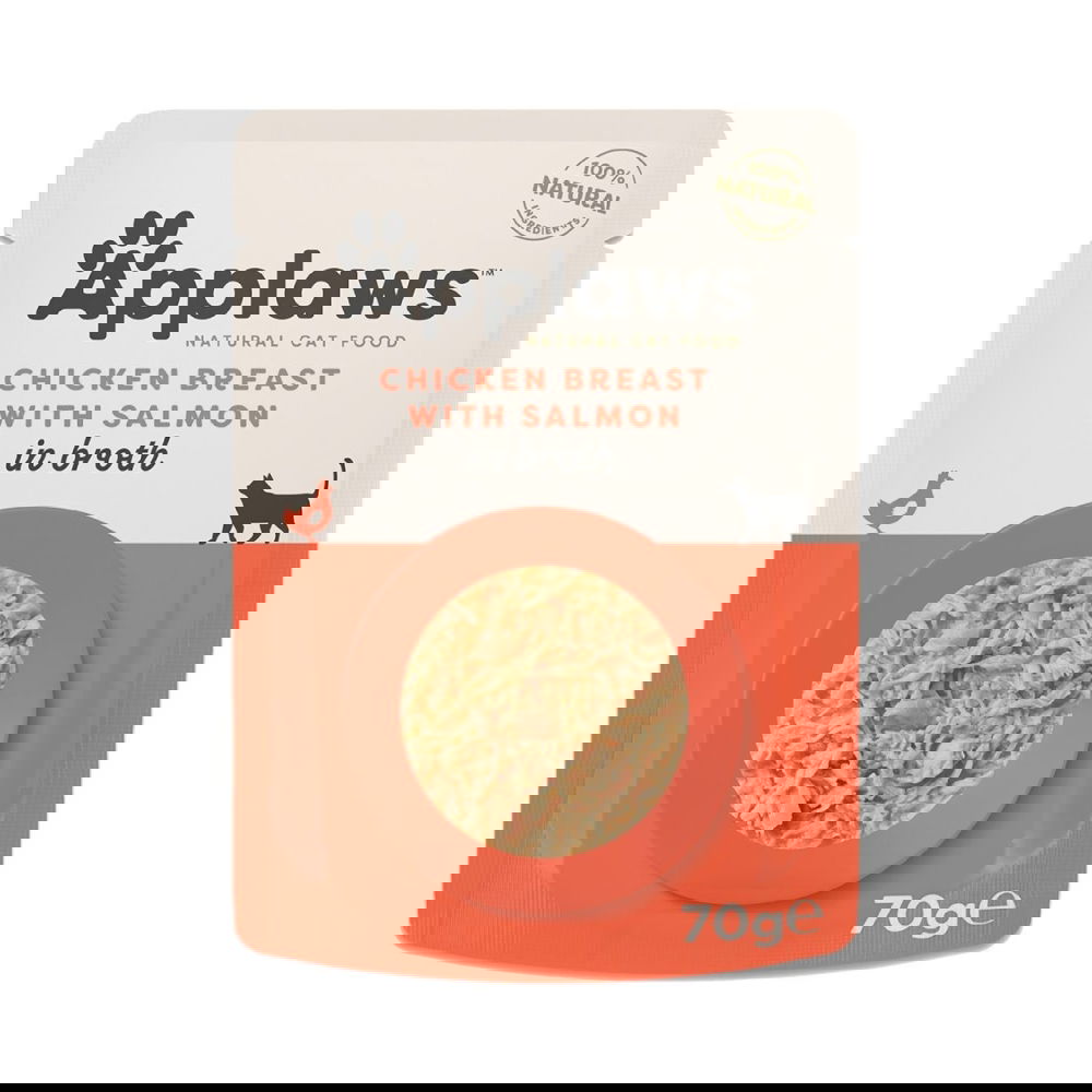 Applaws Chicken with Salmon in Broth 70g