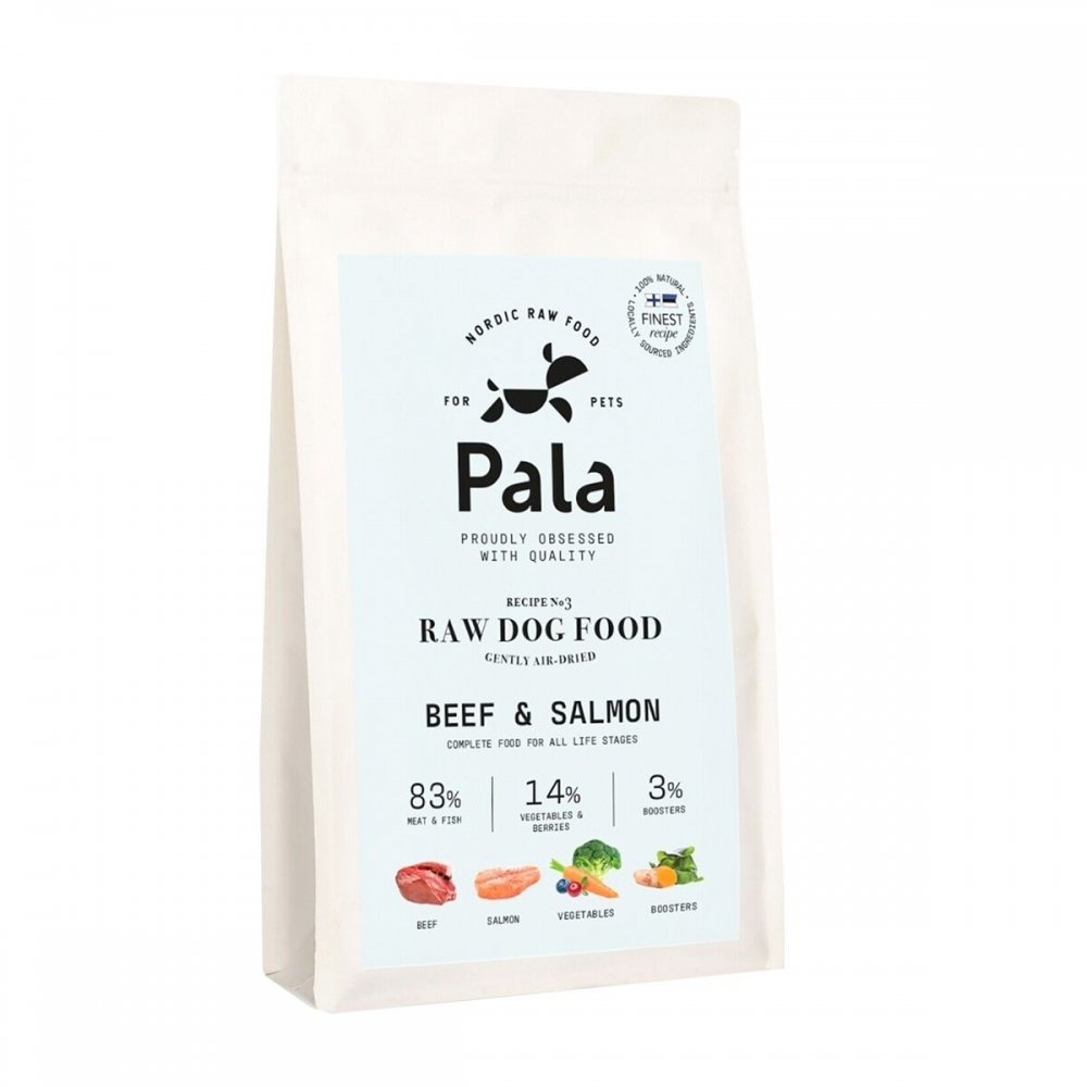 Läs mer om Pala Air Dried Beef & Salmon (1 kg)