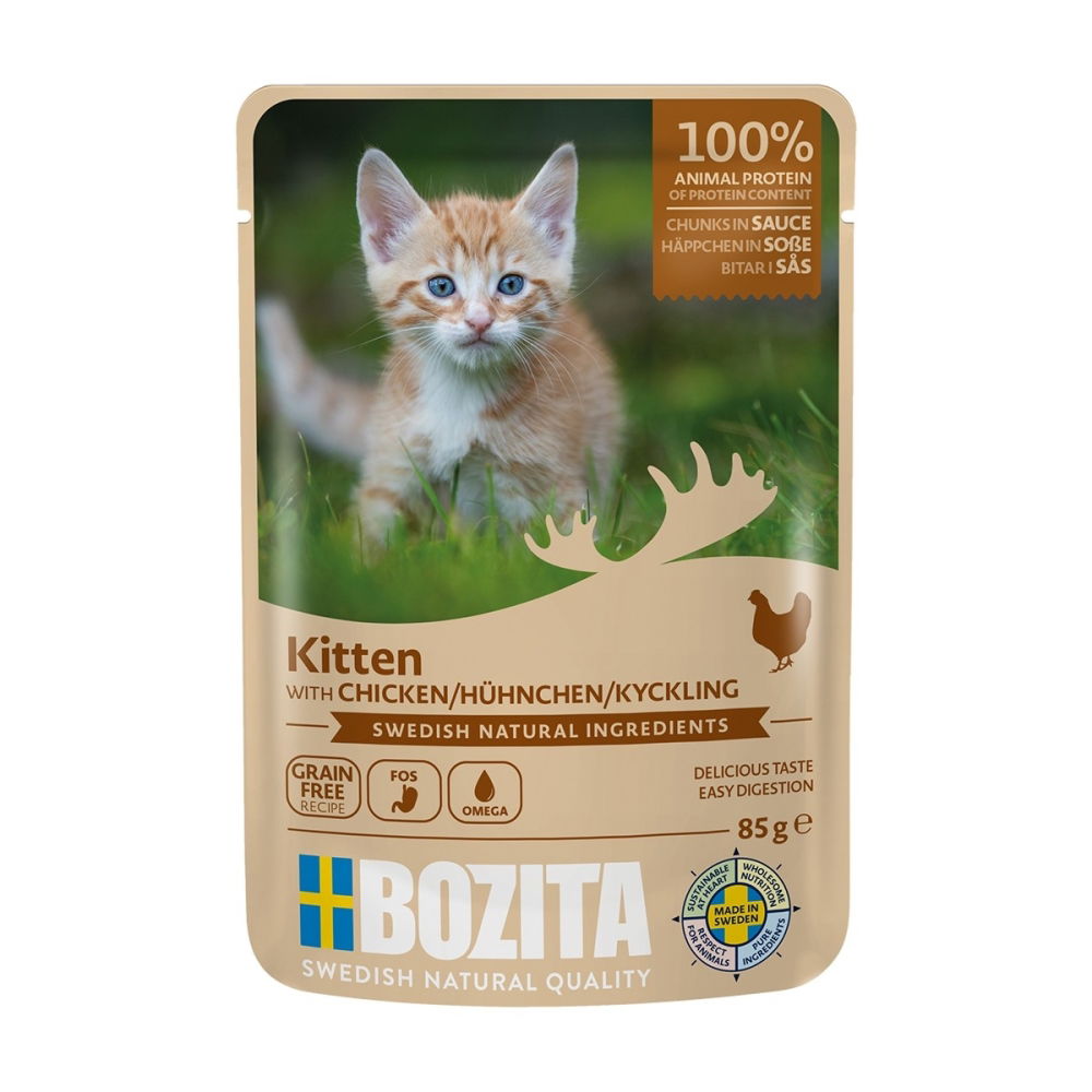 Bozita Kitten Kyckling i Sås 85 g