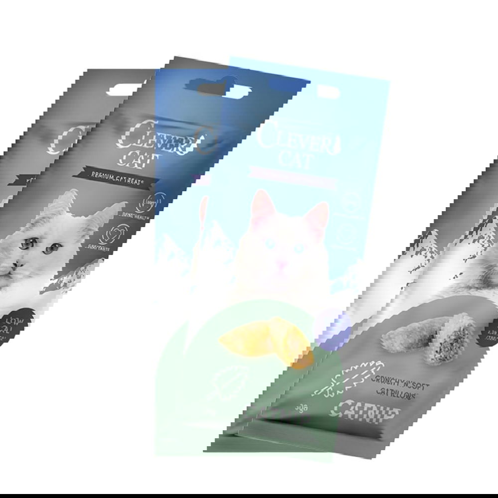 Clever Cat Pillow Kattgodis Kattmynta 30 g