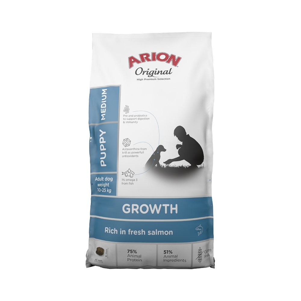 Arion Original Growth Puppy Medium Salmon (12 kg)