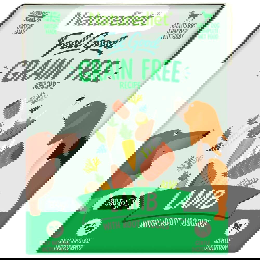 Naturediet Grain Free Lamm (390 g)