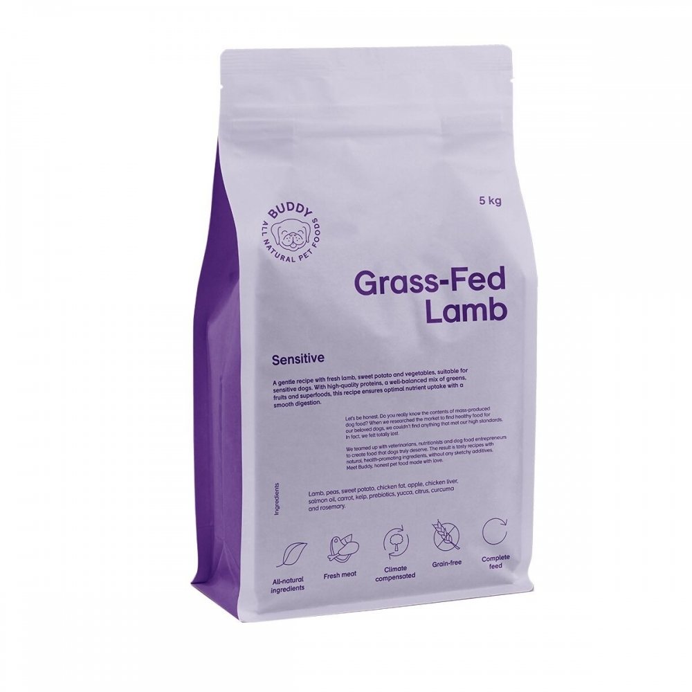Buddy Petfoods Grass-Fed Lamb (5 kg)