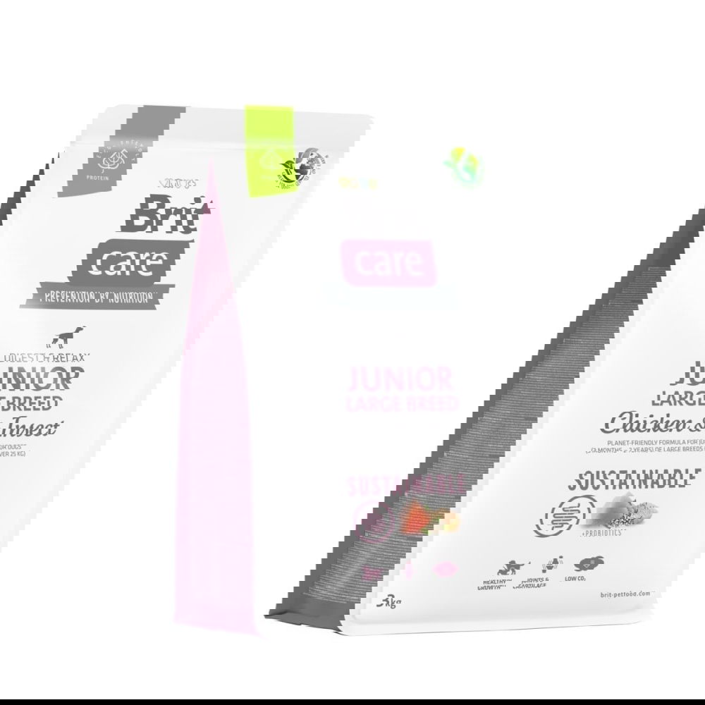 Brit Care Dog Sustainable Junior Large Breed (3 kg)