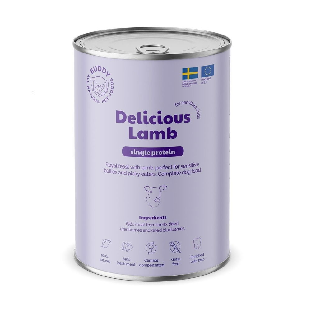 Buddy Petfoods Buddy Delicious Lamb 400 g