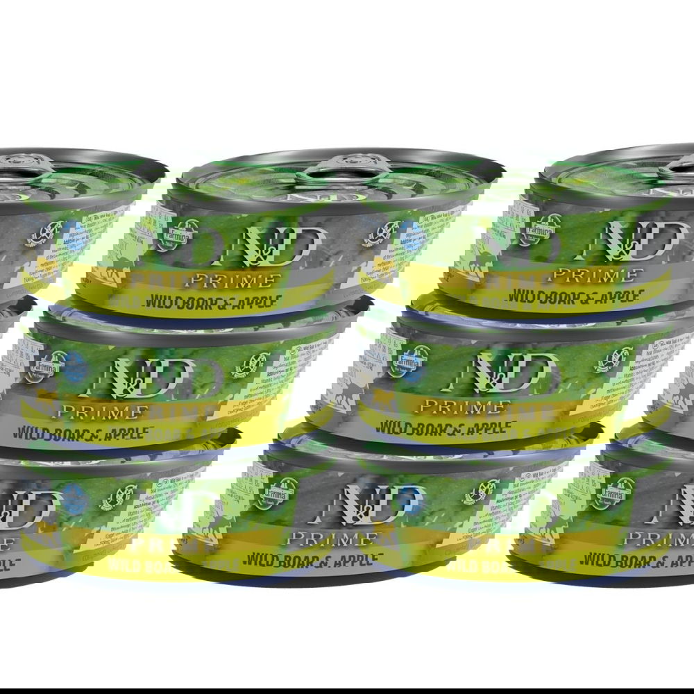 Farmina N&D Cat Prime Wild Boar & Apple 6x70 g