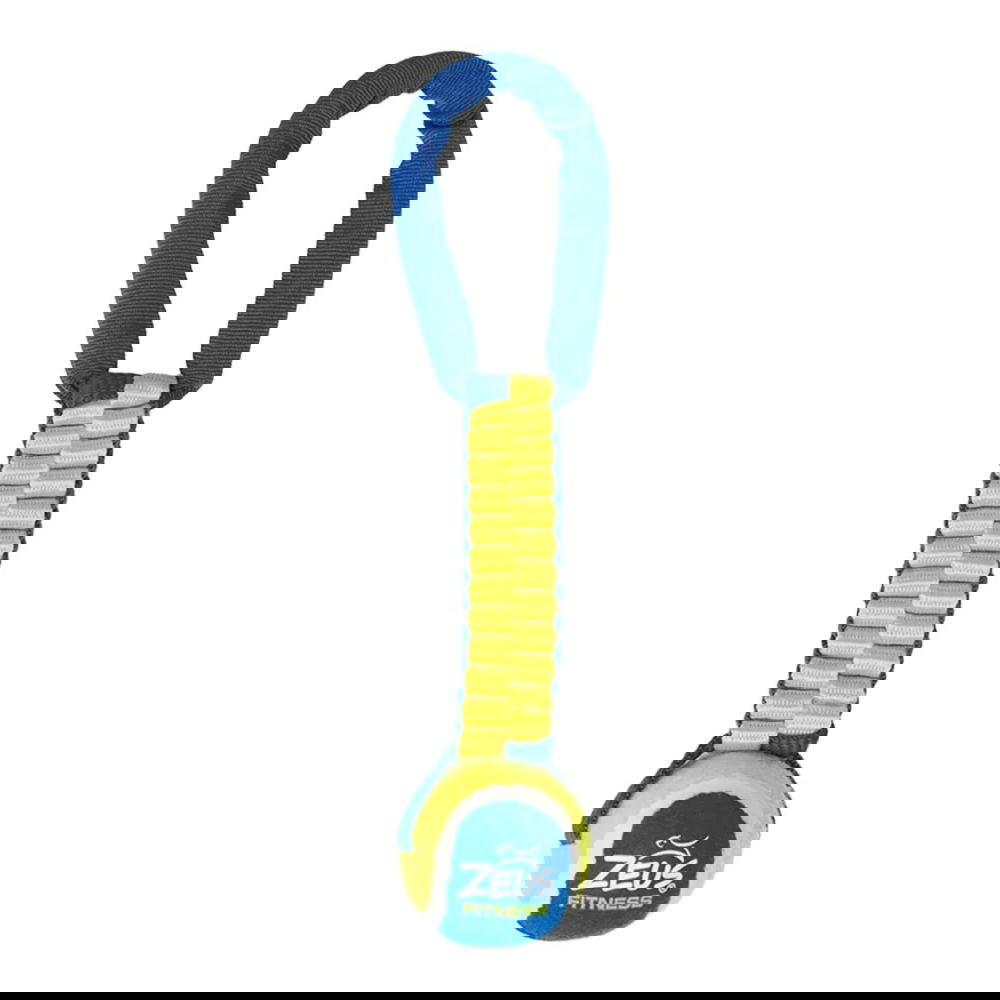 Zeus Fitness Dragleksak med Tennisboll