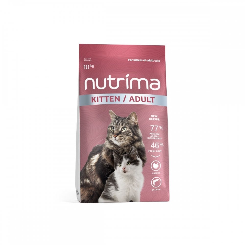 Läs mer om Nutrima Cat Kitten / Adult (10 kg)
