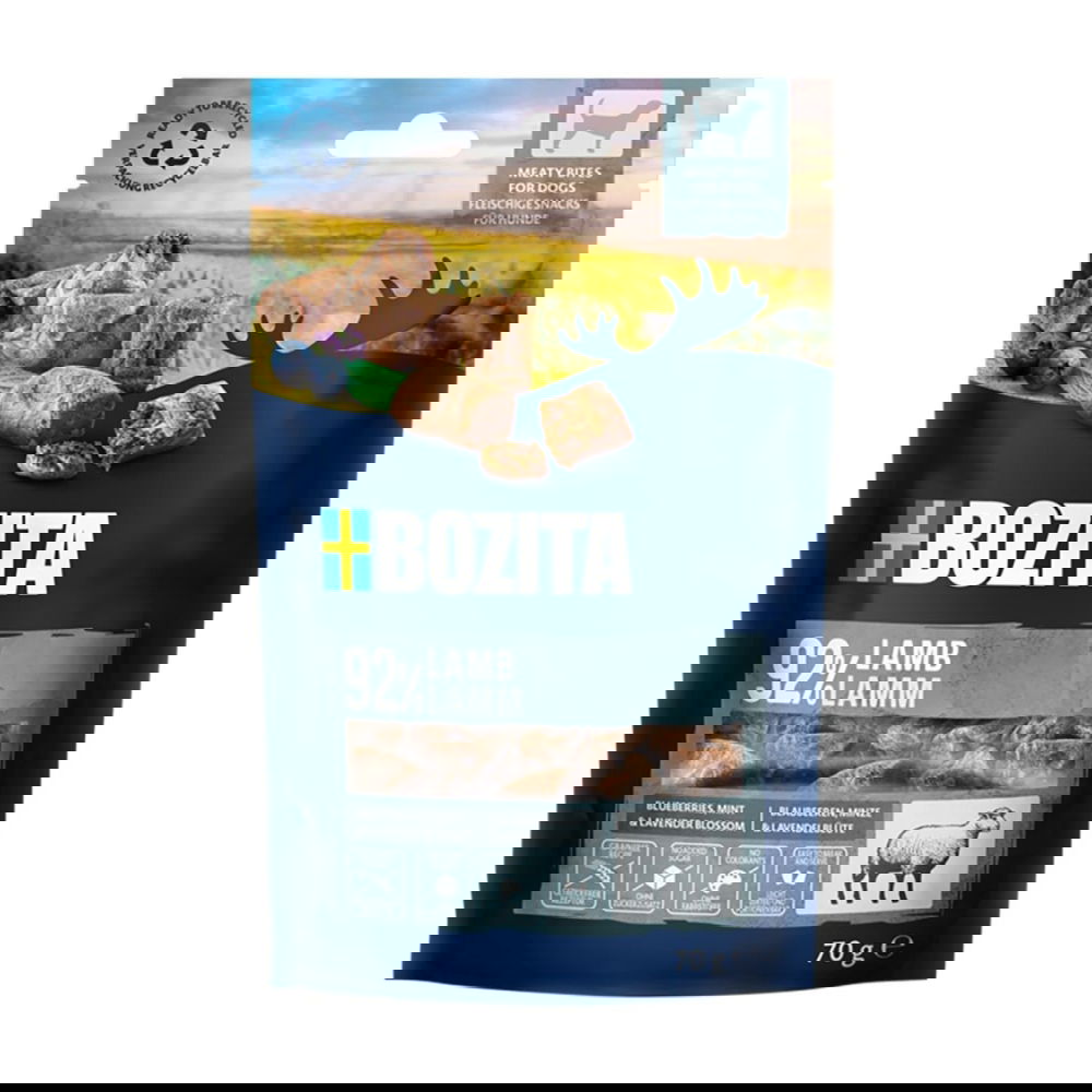 Bozita Meaty Bites Hundgodis Lamm 70g