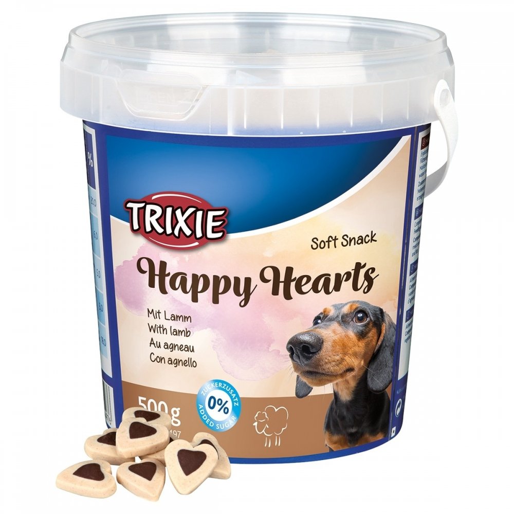 Läs mer om Trixie Soft Snack Happy Hearts 500 g