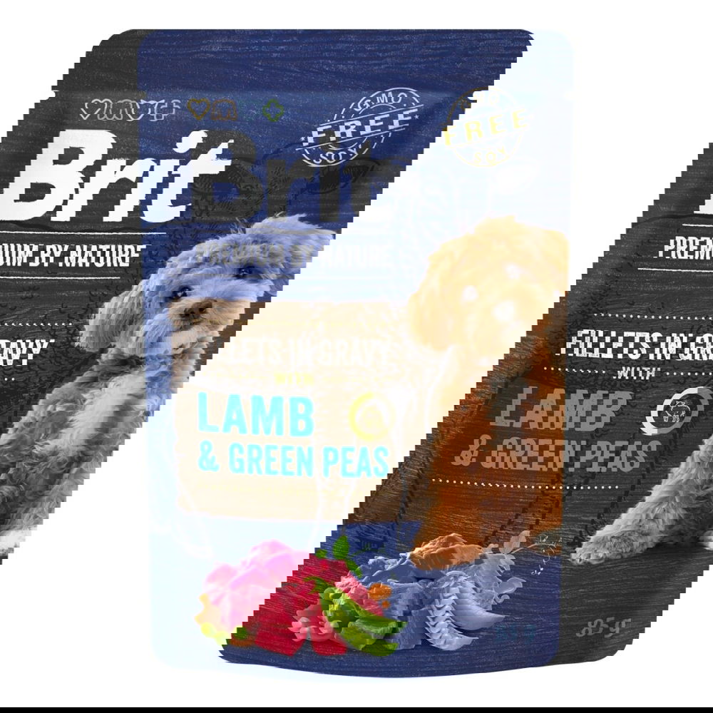 Brit Premium by Nature Dog Lamb & Green peas 85 g