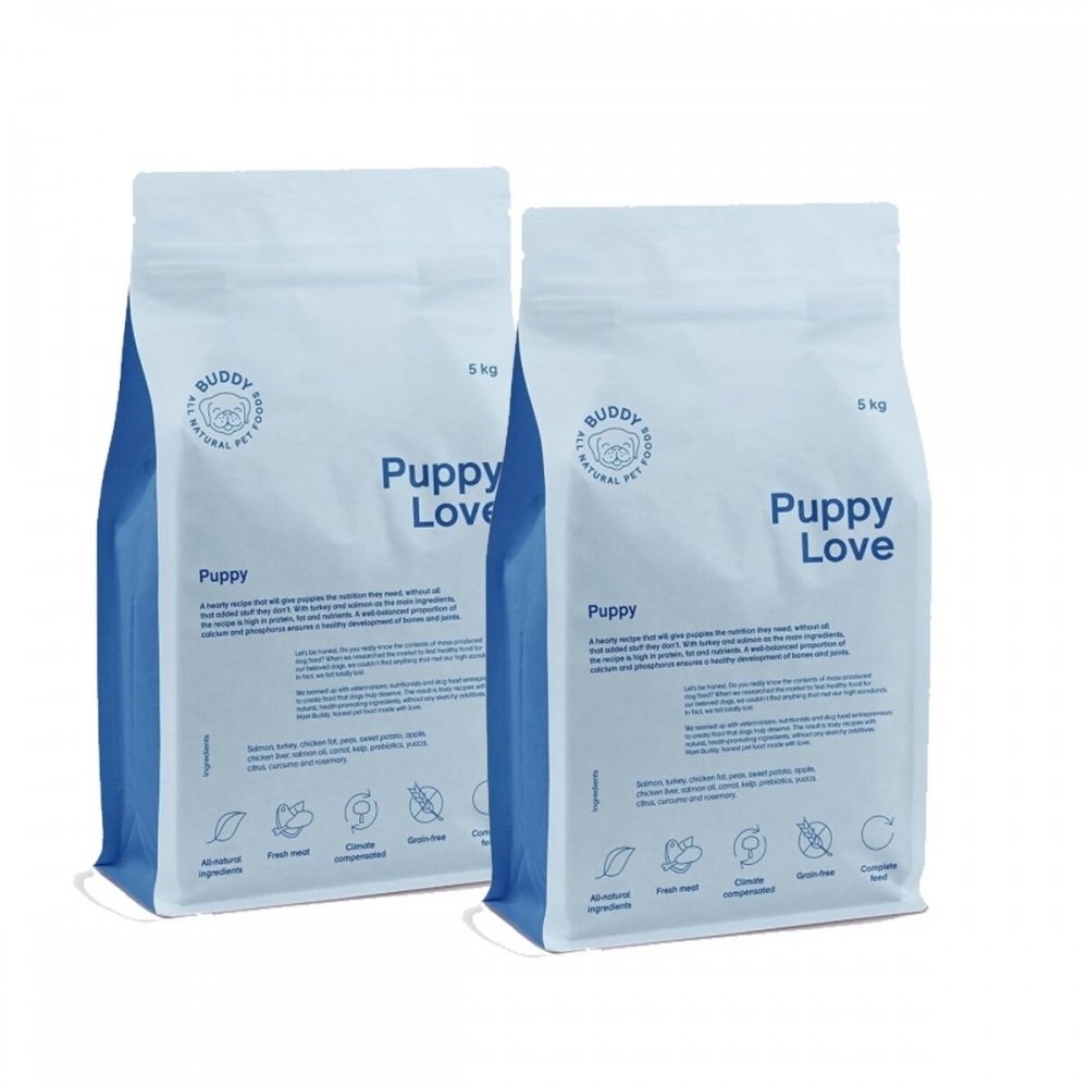 Buddy Petfoods Puppy Love 2x5 kg