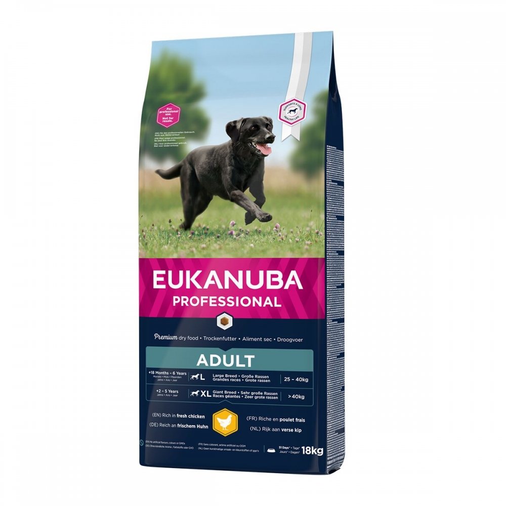 Läs mer om Eukanuba Dog Breeder Adult Large Breed 18 kg