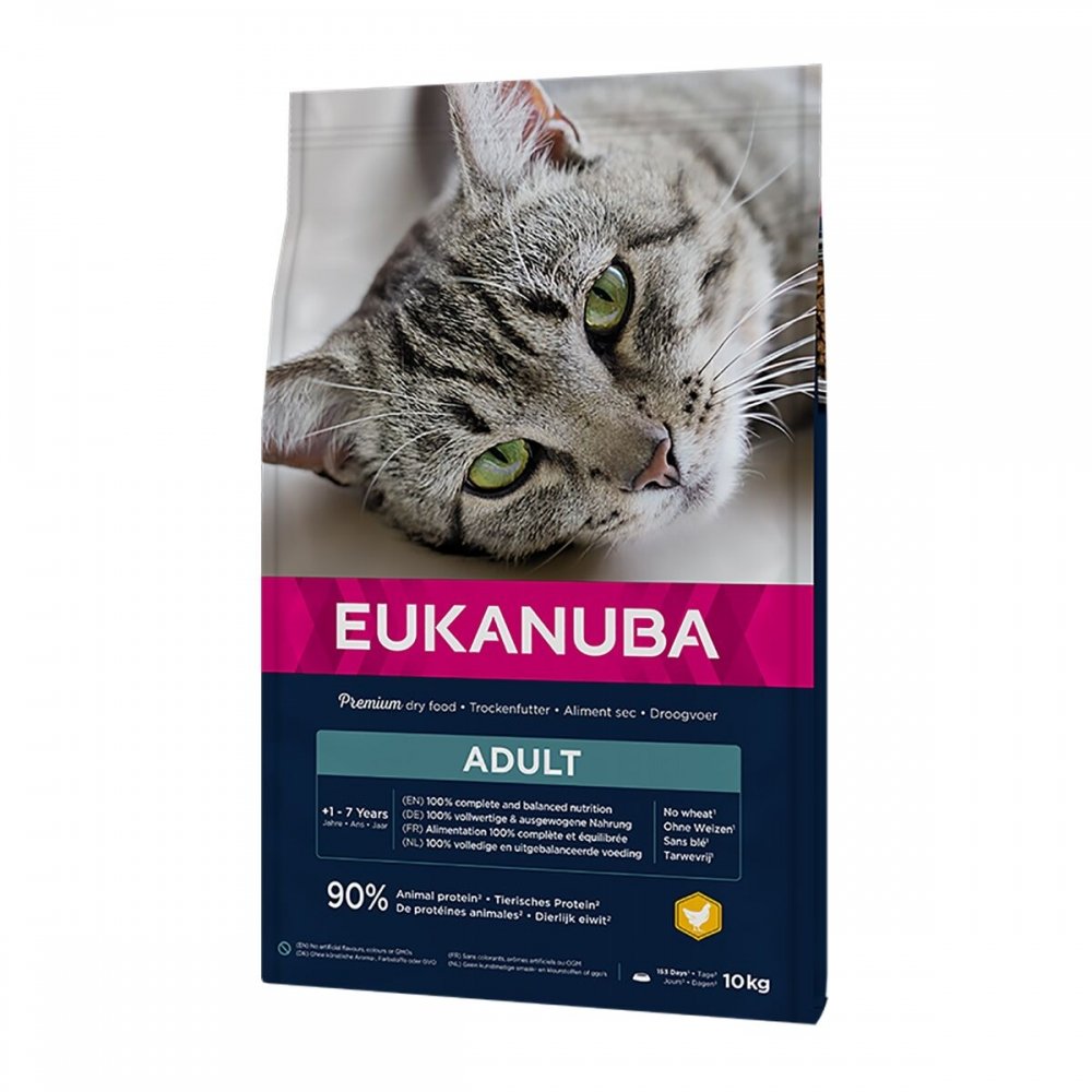 Läs mer om Eukanuba Cat Adult Chicken (10 kg)